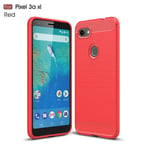 Red Tpu Case Yhteensopiva Google Pixel 3A Xl:N Kanssa