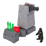 Fisher-Price Imaginext Star Wars Canon de Tourelle de l’Étoile de la Mort avec clé Personnage Dark Vador en métal, pour Enfants à partir de 3 Ans, JCY30