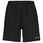 HEAD Club Bermudas B Shorts Garçon Noir FR : L (Taille Fabricant : L)