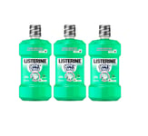 Listerine Smart Rinse Kids Mouthwash 250ml x 3