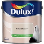 Dulux Smooth Emulsion Silk Paint - Natural Hessian - 2.5L - Walls and Ceiling