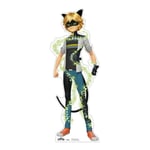 Star Cutouts - Figurine en carton – Miraculous - Chat Noir en Transformation - Haut 95 cm