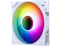 Phanteks M25 Gen2 Pwm D-Rgb-Fläkt - Omvända Blad, 140 Mm, Vit