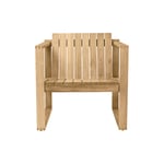 Bk11 lounge Stol, Ubehandlet Teak