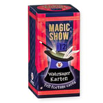 TRENDHAUS 957788 Magic Show 12 [ Cartes de diseur de Bonne Aventure] Tours de Magie étonnants pour Enfants à partir de 6 Ans Vidéos en Ligne incluses, Multicolore, Trick Nr.12