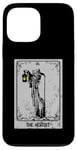 iPhone 13 Pro Max Vintage The Hermit Tarot Card Gothic Retro Mystic Occult Men Case