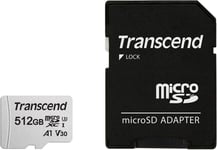 512Go-SDxC/SDHC 300S Carte microSD 512 Go avec adaptateur SD-TS512GUSD300S-AE.[Y212]