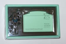 Christening Day Photo Frame with Strass Swarovski Crystal Elements