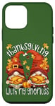 iPhone 12 mini Thanksgiving With My Gnomies Autumn Gnomes For Turkey Family Case