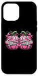 Coque pour iPhone 14 Plus Octobre Rose Citrouille Halloween Solidarité Cancer Du Sein