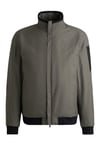 BOSS Green Mens J_jord Jacket Light Pastel Grey - Size Medium