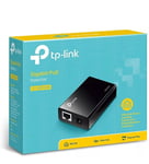 TP-LINK TL-POE150S Gigabit Poe Injector Adapter - Black