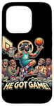 Coque pour iPhone 15 Pro Ballin with the Messiah Rejoignez la communauté Jesus Basketball