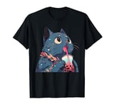 Boba and Cats Anime Lover Manga Girl Boba and Cats T-Shirt