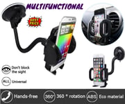 Universal Car Mount Vent Phone Holder Windshield Window Mobile Phone Stand