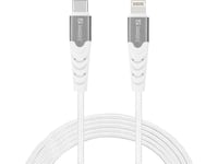 Sandberg Usb-C Pd Till Lightning Mfi 2M, 2 M, Lightning, Usb C, Hanstik, Hanstik, Hvid