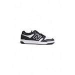 New Balance Noir et Blanc Cuir Homme Basket Authentique