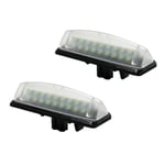 2X Yhteensopiva Is300 Is200 Ls430 Led Rekisterikilven Valot Direct Fit White