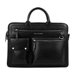 Ideal Unity messenger laptop Bag Eagle, black