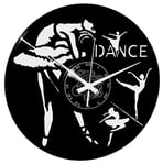 Vinyl Record Wall Clock Vintage Gift Handmade Instant Karma - Dance Dancers