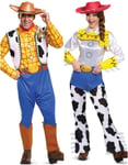 Par-kostym - Woody och Jessie Toy Story Licensierade Kostymer