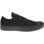 Converse Kids Unisex All Star Ox Trainers - Black - Size UK 3