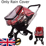 Baby Car Seat Carrier Transparent For Doona  Stroller Baby Travel Car Rain Cover