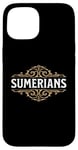 Coque pour iPhone 15 Sumériens Ancienne civilisation de la Mésopotamie Sumer