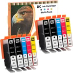 D&C Compatible Cartouches D'Encre Remplacement Pour Hp 364 364Xl Per Photosmart 552 551 651 652 5511 5524 B1A Hp Deskjet 37A 352 3522 3524 Hp Officejet 462 4622 461 (1-Pack)