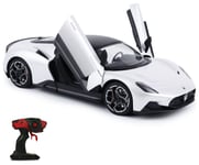 CMJ RC Cars 1:12 Maserati White Remote Controlled Car