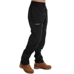 Berghaus Mens Alluvion Over Trousers in Black - Size 38 Short