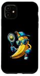 Coque pour iPhone 11 Banane Tennis Cool Lunettes Casquette Gants