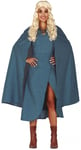 Fiestas Guirca Blue Dragon Queen Medieval Ladies Fancy Dress Costume Size 10-12