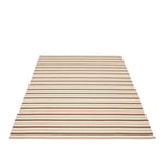 Pappelina - Teo Brown/Beige/Vanilla 180 x 260 cm - Plastmattor - Brun