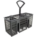 SPARES2GO Slimline Cutlery Basket Compatible with Indesit Dishwasher (227mm x 118mm x 95mm)