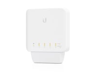 Ubiquiti Unifi Switch Flex (3-Pack), Håndtert, L2, Gigabit Ethernet (10/100/1000), Full Tosidig, Strøm Over Ethernet (Poe), Kan Monteres På Vegg