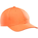 Salomon Salomon Logo Casquette unisexe, Trail running Randonnée Vélo Trail running, Randonnée, marche,Style décontracté, Confort en toute légèreté, Fit parfait, Orange, Taille Unique