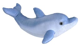 Wild Republic Bottlenose Dolphin Plush, Stuffed Animal, Plush Toy, Gifts for Kids, Living Ocean, 12 Inches, Small