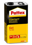 Pattex Colle Contact Type Néoprène, Formule Gel, Colle tous Supports à Double Encollage, Bidon 4.25Kg