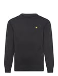 Lyle & Scott Cotton Crew Neck Jumper Svart