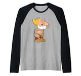 Disney Snow White And The Seven Dwarfs, Sneezy Raglan Baseball Tee