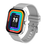 Montre Connectée Avec Écran Tactile Complet Pour Hommes Et Femmes,Tracker D'activité,Appel Bluetooth,Horloge Intelligente Pour Dames,2024 "",Document,1.69 - Type Gray