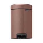 Brabantia New Icon pedal bin 3 liter Satin taupe