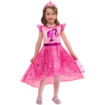 Rubies Official Barbie Dress Up Set Child Costume, Kids Fancy Dress, Size Ages 4-6 Years