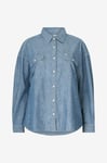 Lee Plus - Skjorta Frontier Shirt - Blå