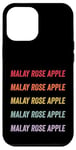 Coque pour iPhone 12 Pro Max Pomme rose malaise