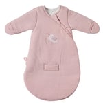 Nattou Gigoteuse d'automne et d'hiver en Coton pour Bébé, avec Moufles, TOG 2.5, Env. 60 cm, 0-3 Mois, Alice et Pomme, Rose