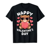 Valentine's Day Funny Teddy Bear Heart Love Valentines T-Shirt