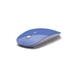 Souris Ultra Plate pour PC ALIENWARE Sans Fil USB Universelle Capteur Optique 3 Boutons Couleurs - BLEU