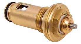 Sanitop-Wingenroth 275347 Insert de valve thermostatique pour radiateur compact à valve Longueur d'encastrement 40 mm Préréglage en continu Laiton